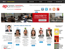 Tablet Screenshot of apcrm.org